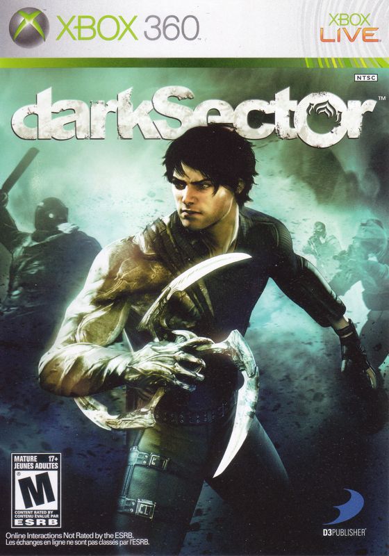 Dark Sector box art for Xbox 360